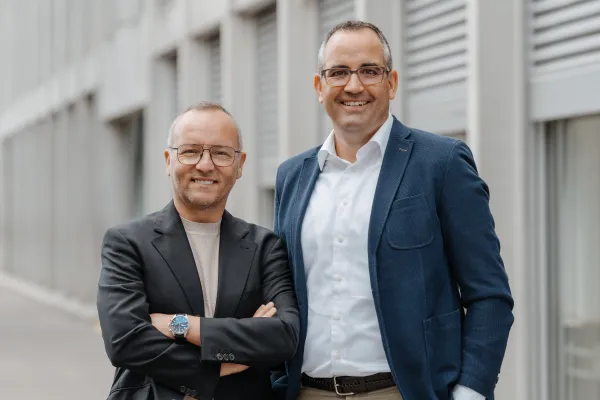 Michael Dancsecs und Etienne Ruppen, Inhaber standing ovation