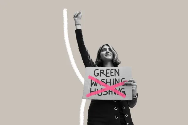 Greenwashing Greenhushing