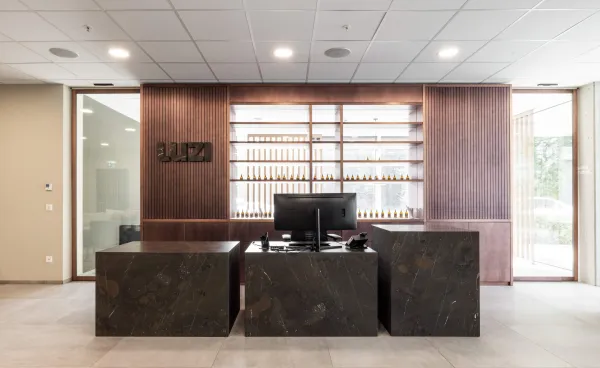 Office entrance