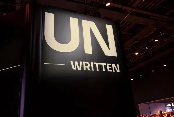 UNWRITTEN Event Logo für Helvetia Baloise