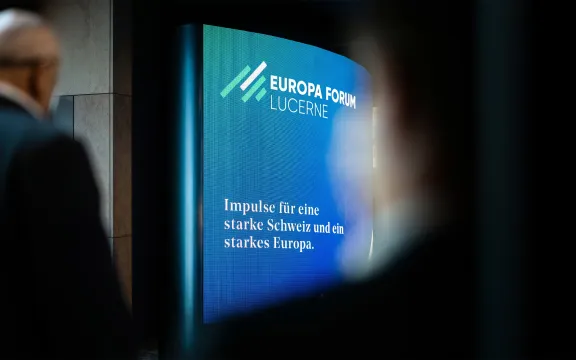 Europa Forum Lucerne Rebranding